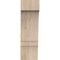 Ekena Millwork 6"W x 8"D x 20"H Balboa Rough Sawn Knee Brace, Douglas Fir BRC06X08X20BOA00RDF - alternate 4